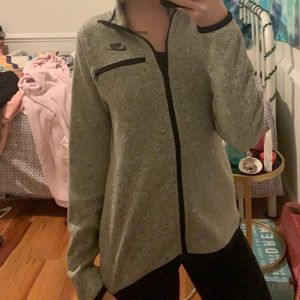 nike sweater knit jacket